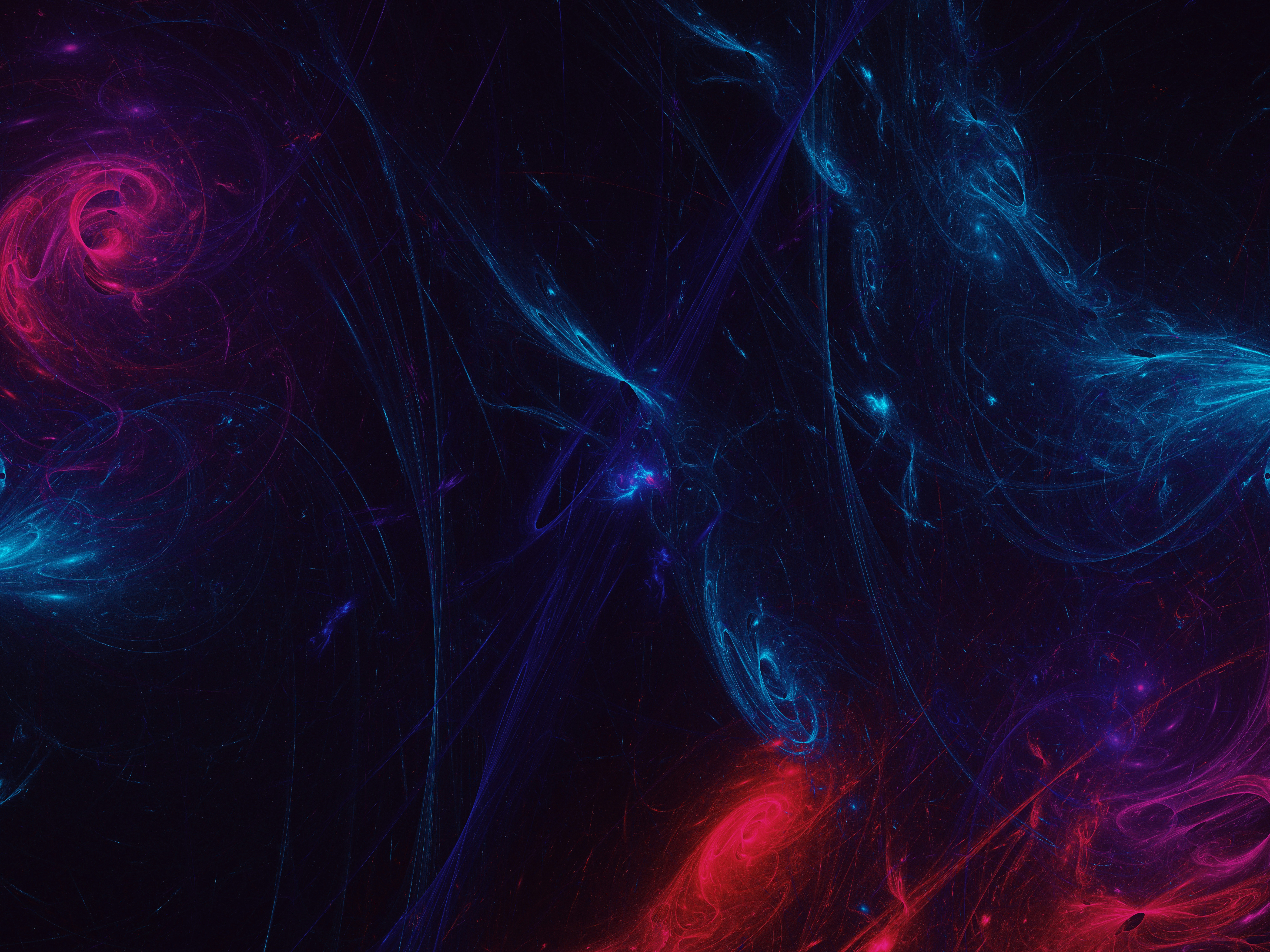 a close up of a colorful nebula