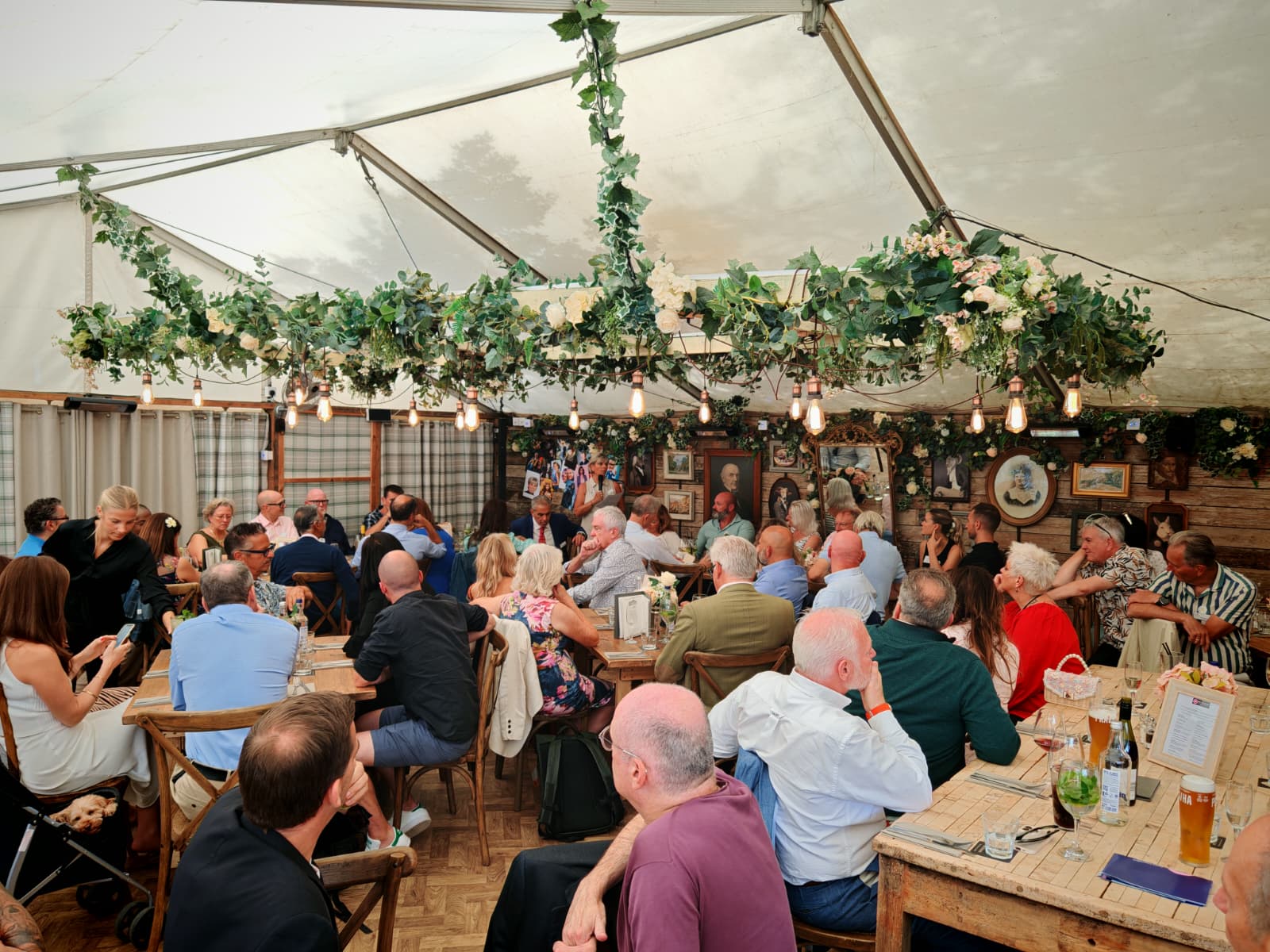 A group breathwork session in a tranquil indoor retreat space.