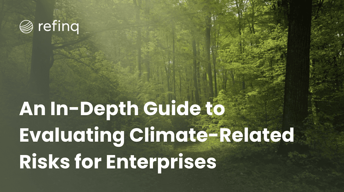 Enterprise risk management team analyzing climate-related risk data using digital dashboards and geospatial maps for business resilience planning