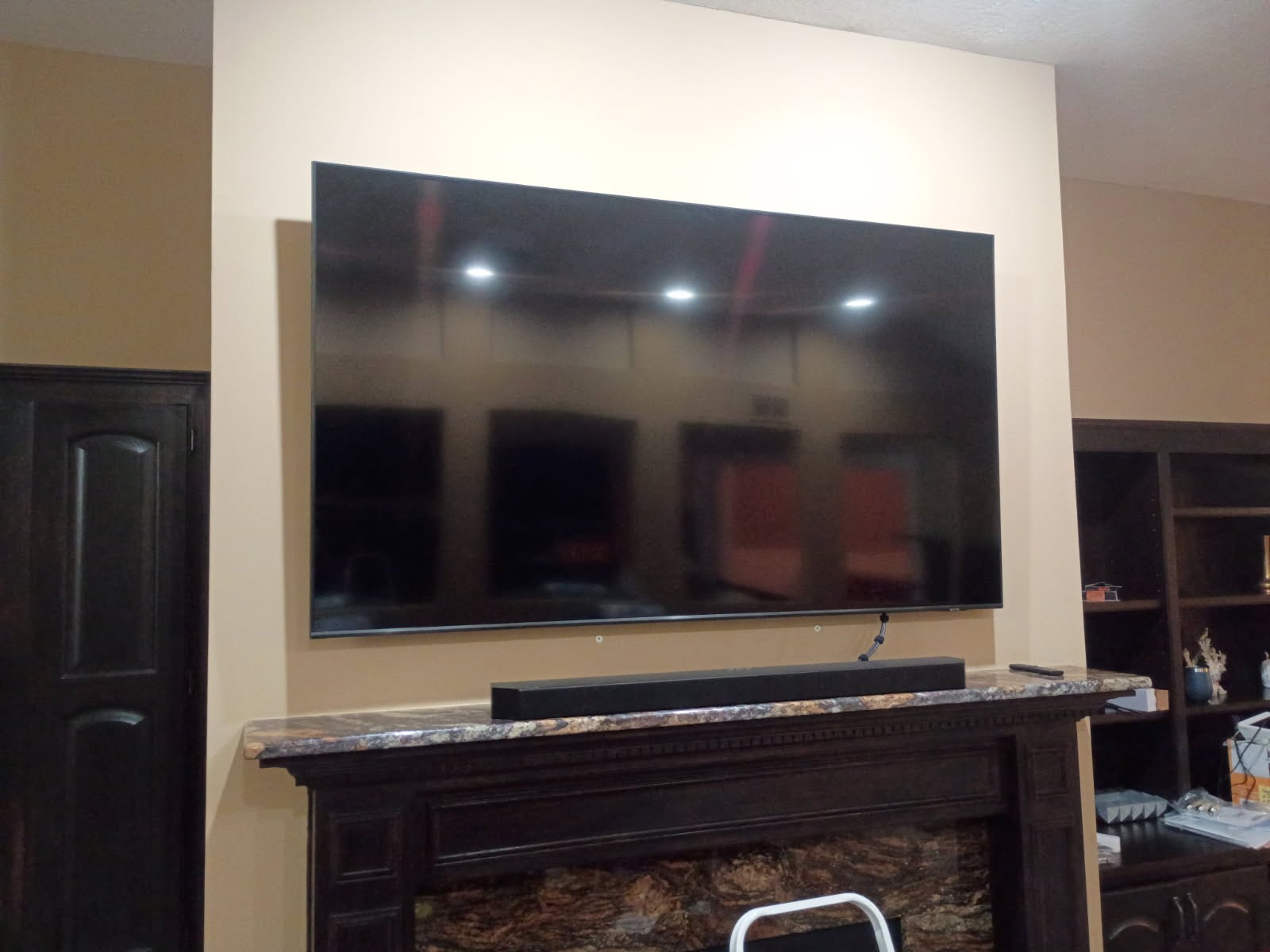 Comfortable entertainment room