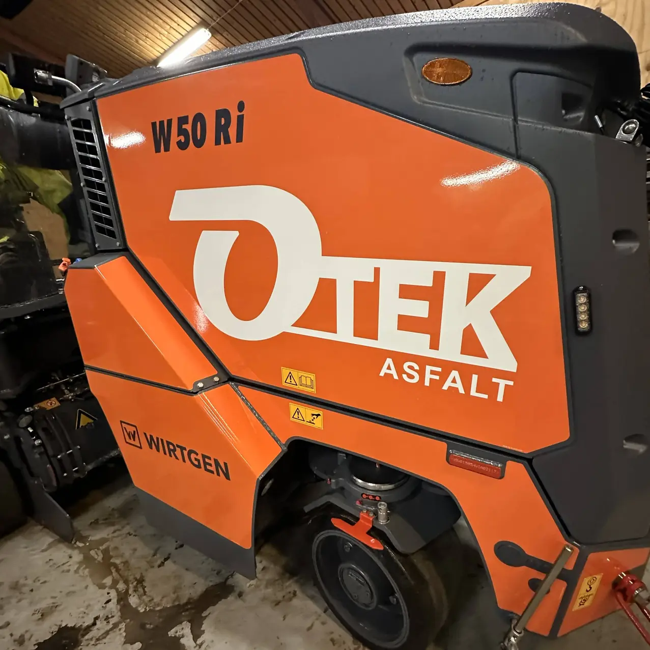 otek asfalt fræser maskine