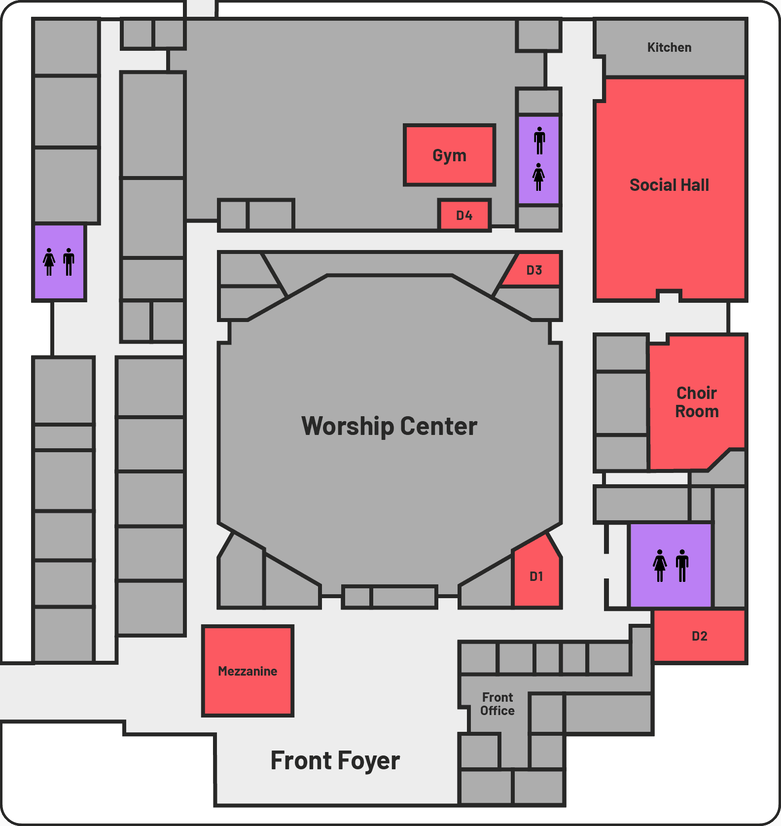 D Group Location Map