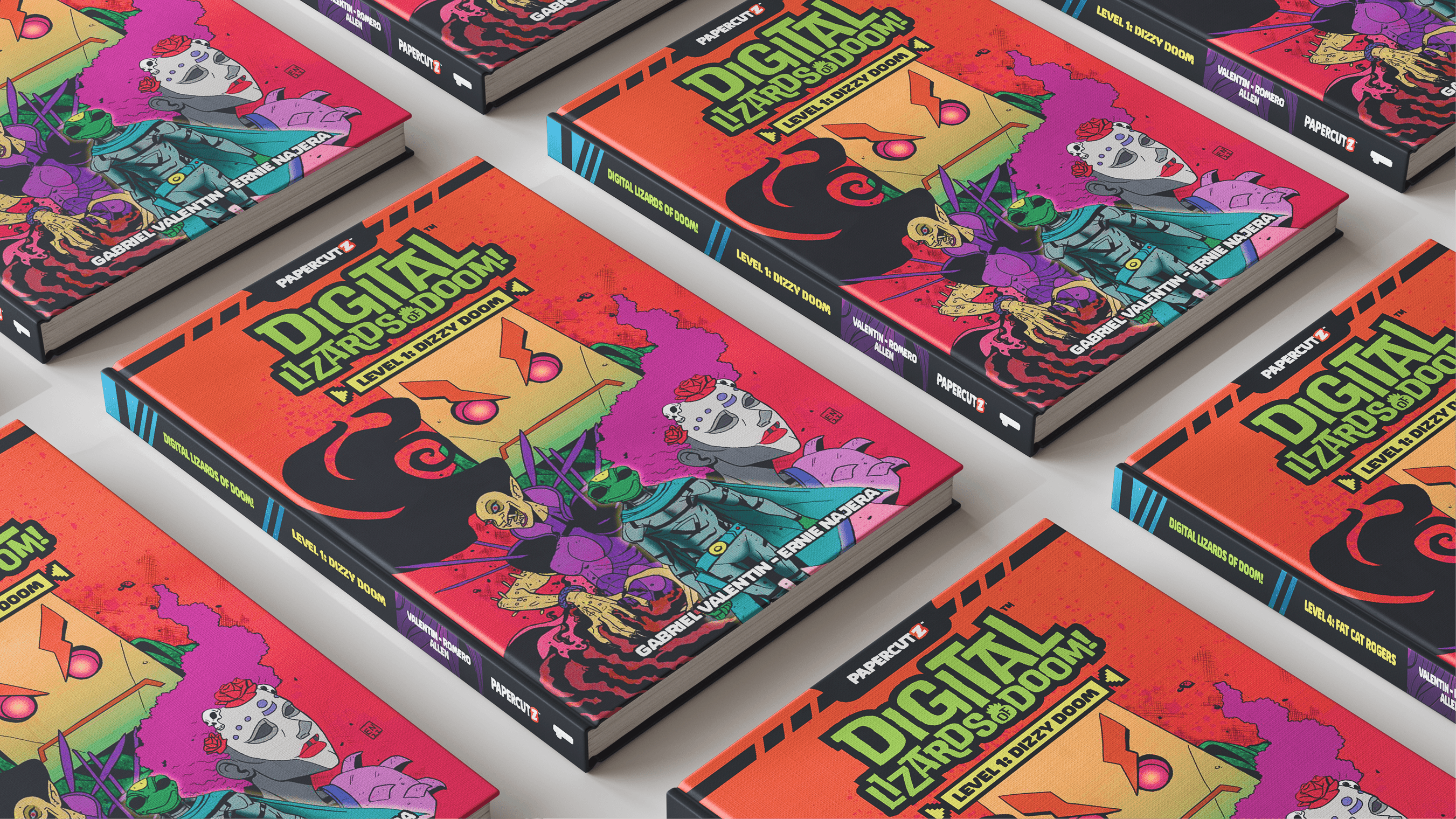 Digital Lizards of Doom: level one book