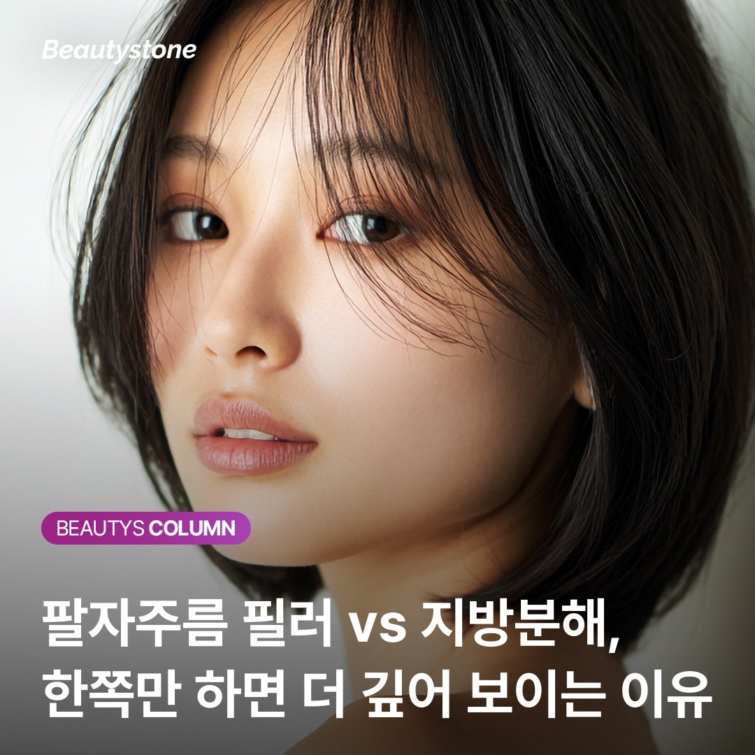 [경고] 옆볼 지방이 두꺼운 분이 팔자 필러만 맞으면 얼굴이 더 커 보일 수 있습니다