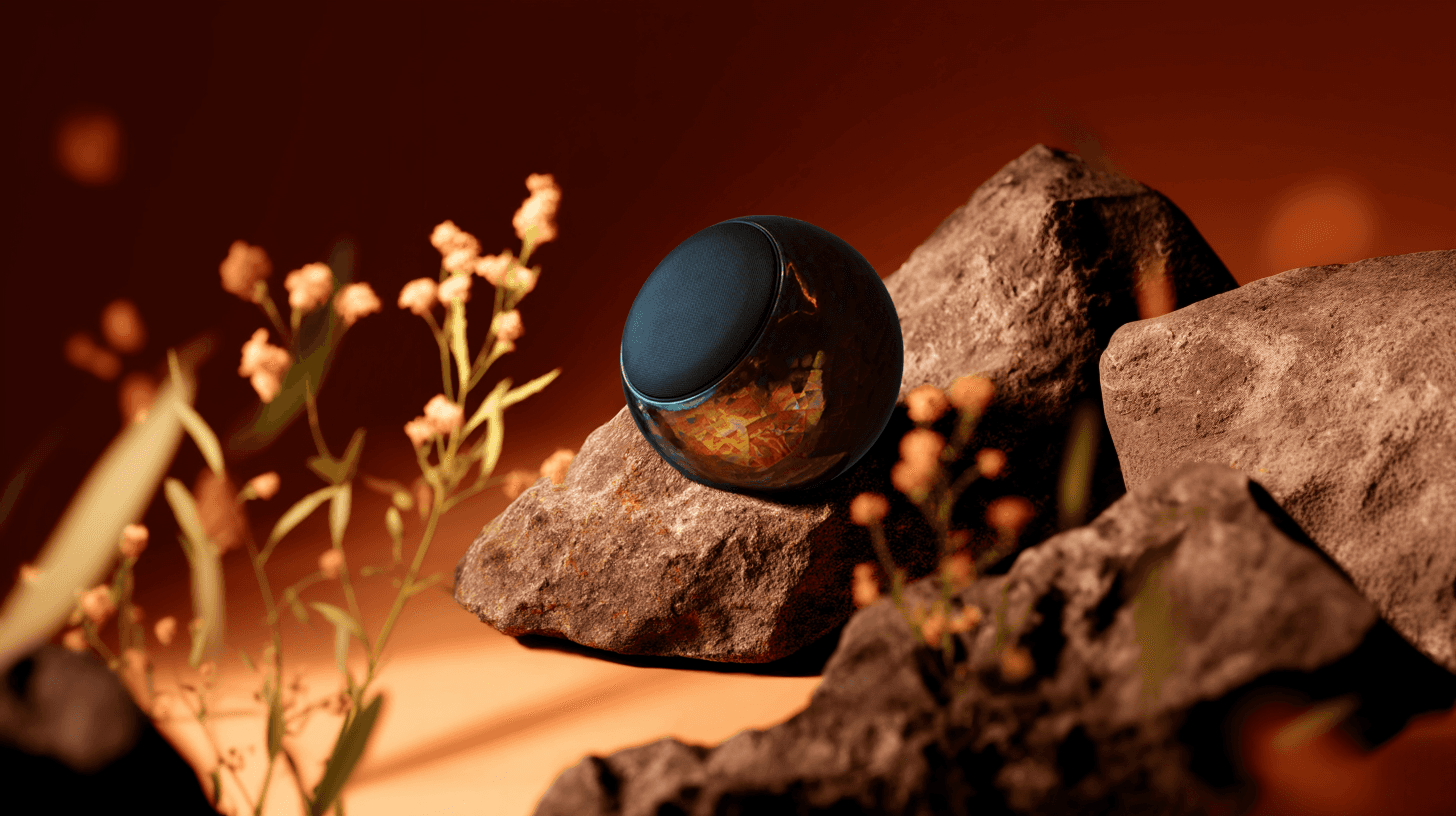 Batch.Works logo over a photo of a box of 3D printed objects