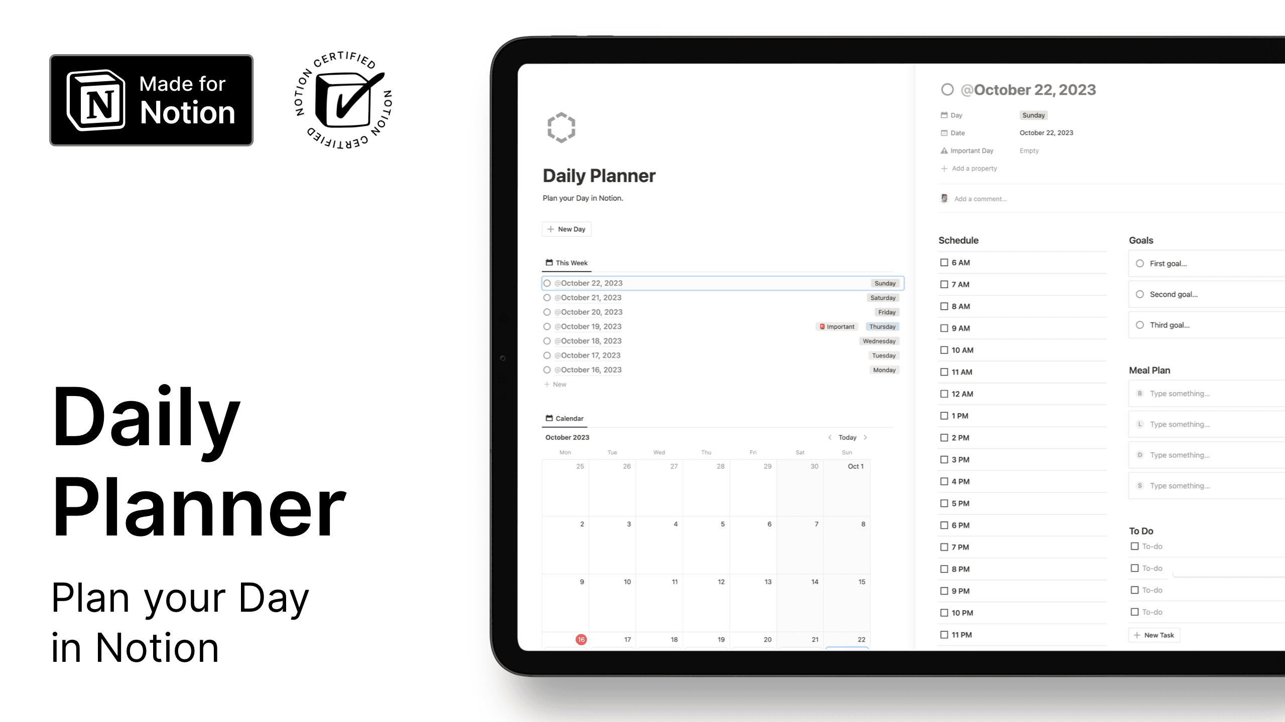 Best 15 Notion Daily Planner Templates