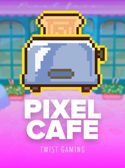 Pixel Cafe — illustration officielle du grille-pain pixelisé