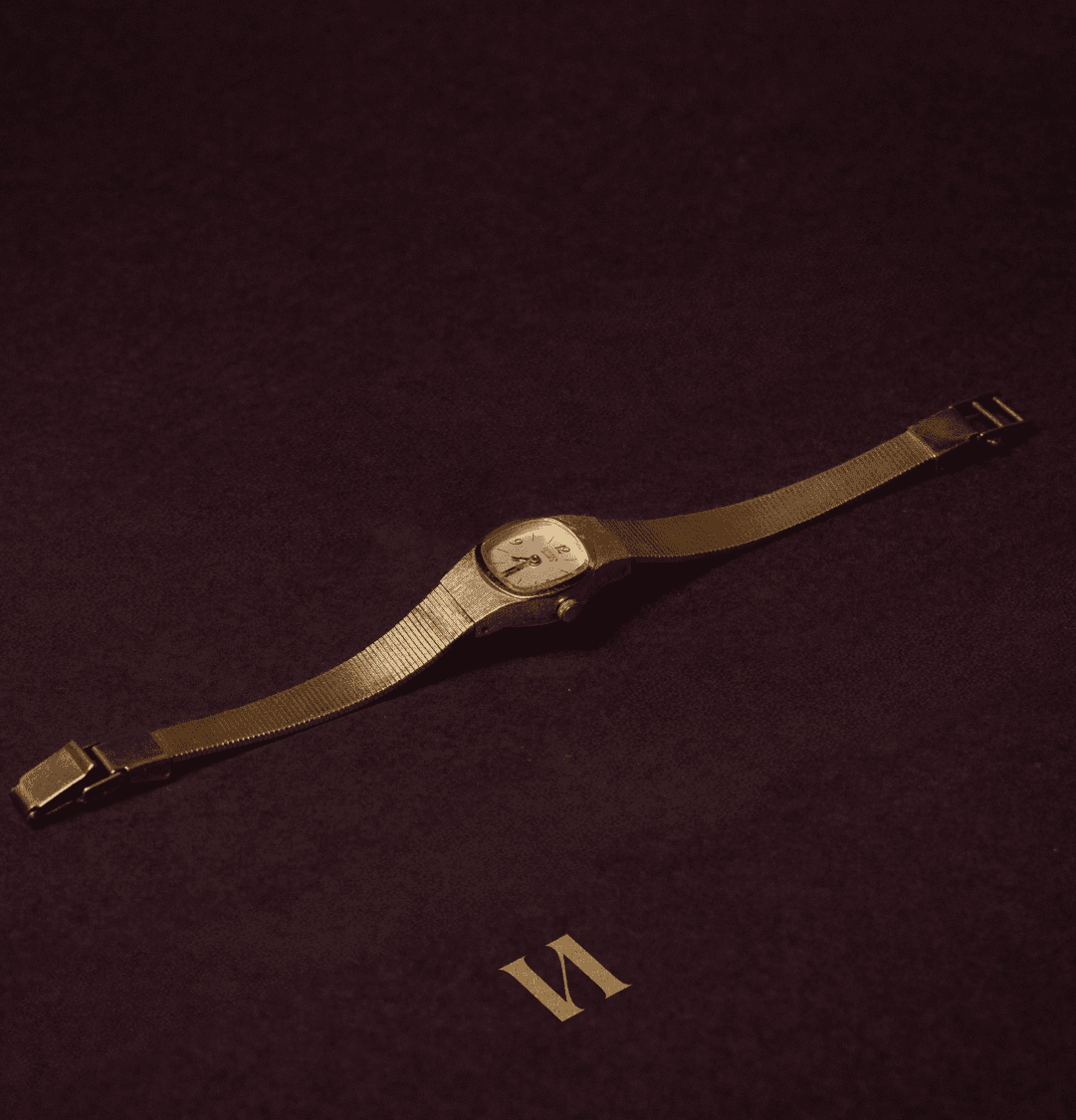 vintage citizen gold watch