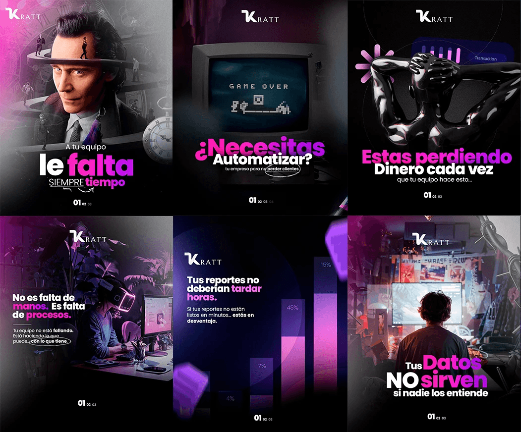 Kratt ai social media