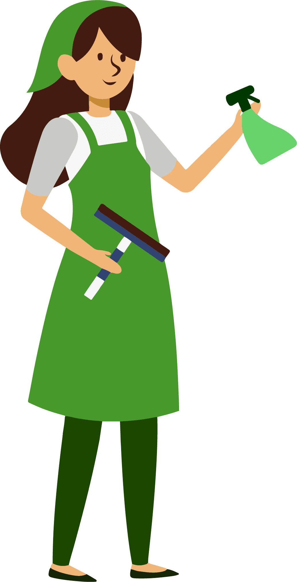 Justo Professional Cleaning  maid cleaning windows