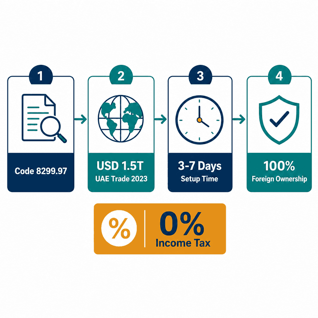 Infographic: How to Get a Documents & Data Verification Services Business License in Dubai