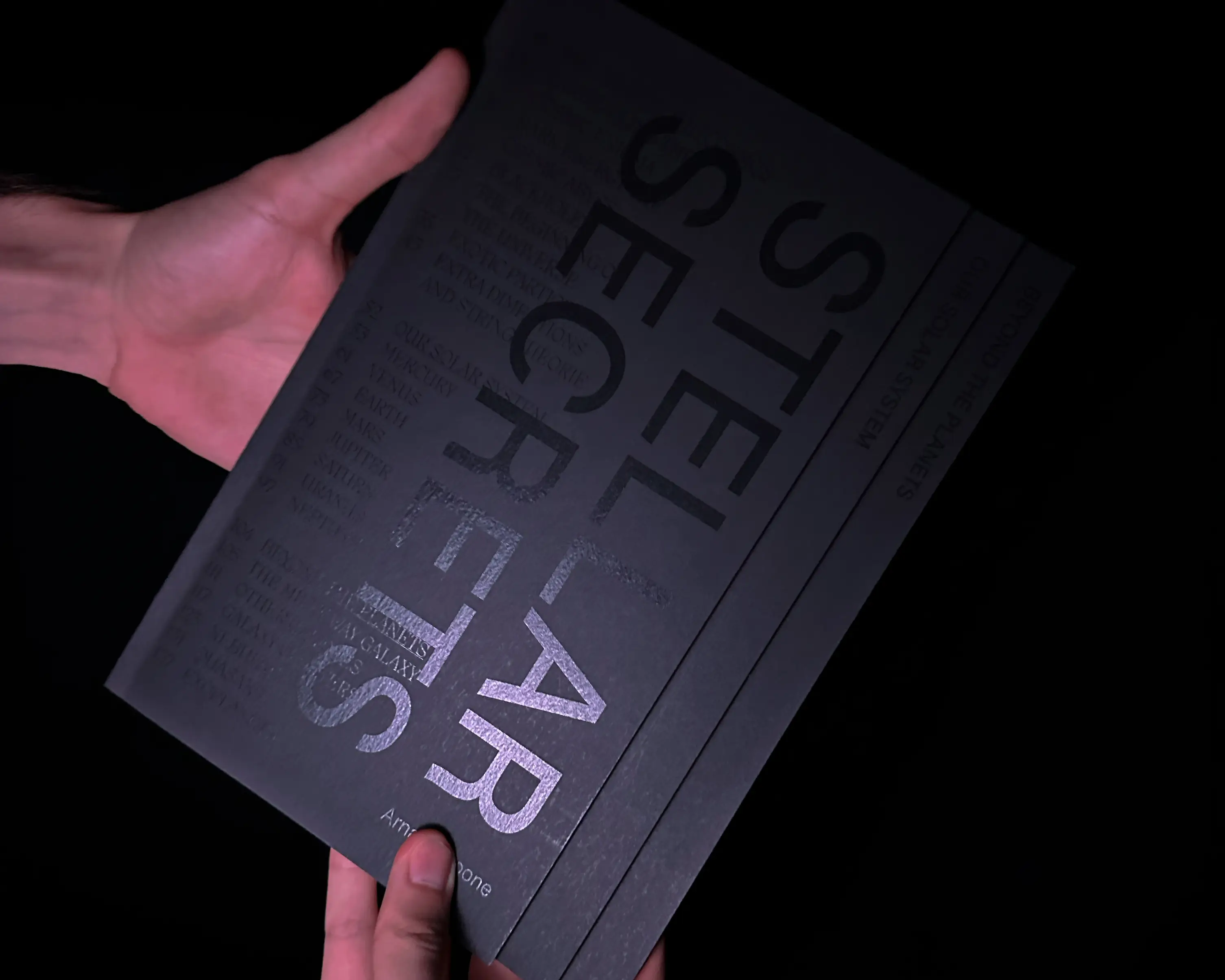 Stellar Secrets book and packaging design by Unpeel