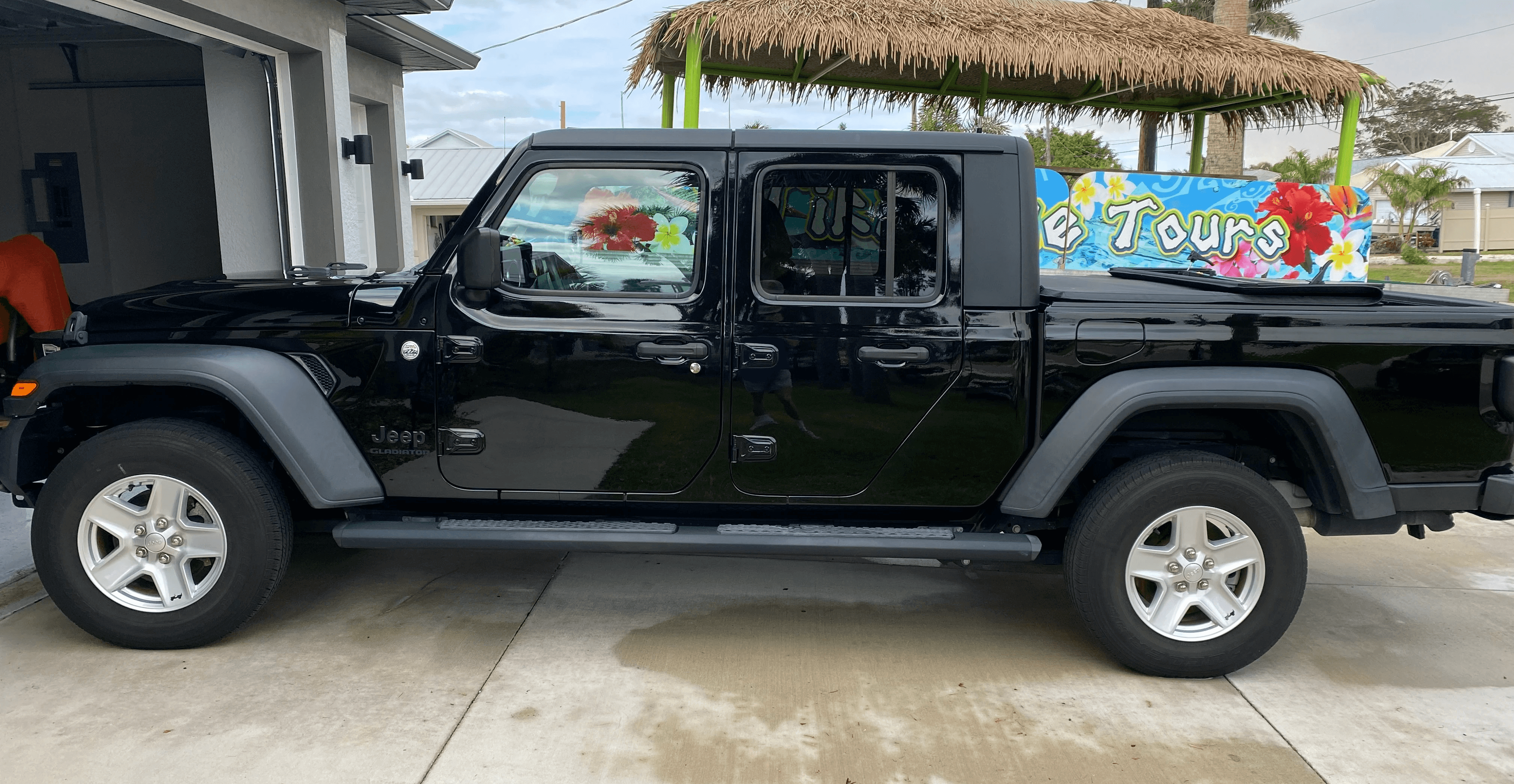 clay bar treament, hand washed, 6 month graphene wax, tires clean & dressed for the exterior. Interior recieved a full make over with a vacuum, wipe down of all plastics, and odor removal. Done in fort myers flordia by gulfstream mobile detailng