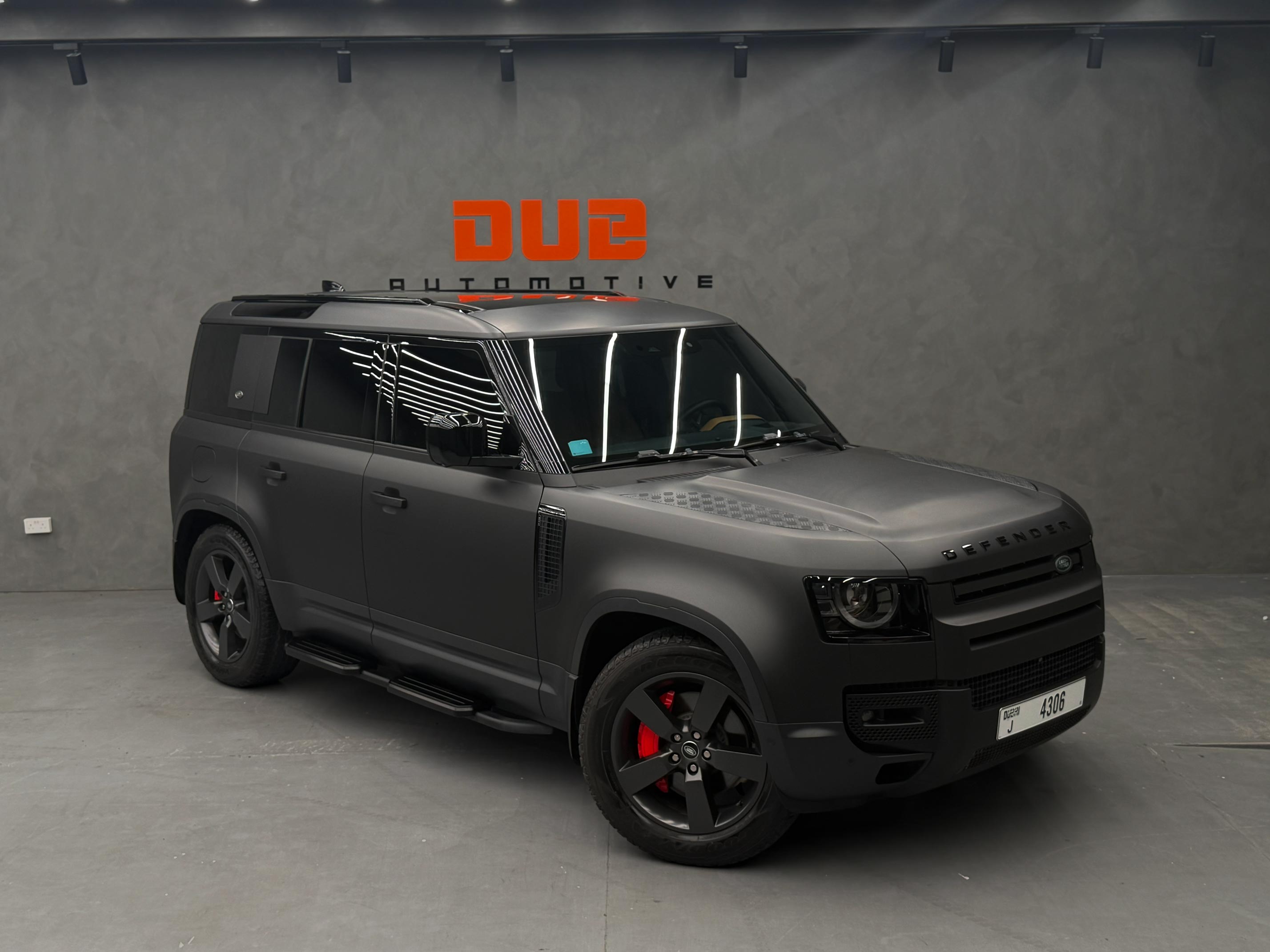 Defender Matt Black Wrap