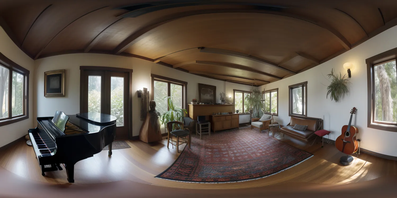 Interactive space walkthrough