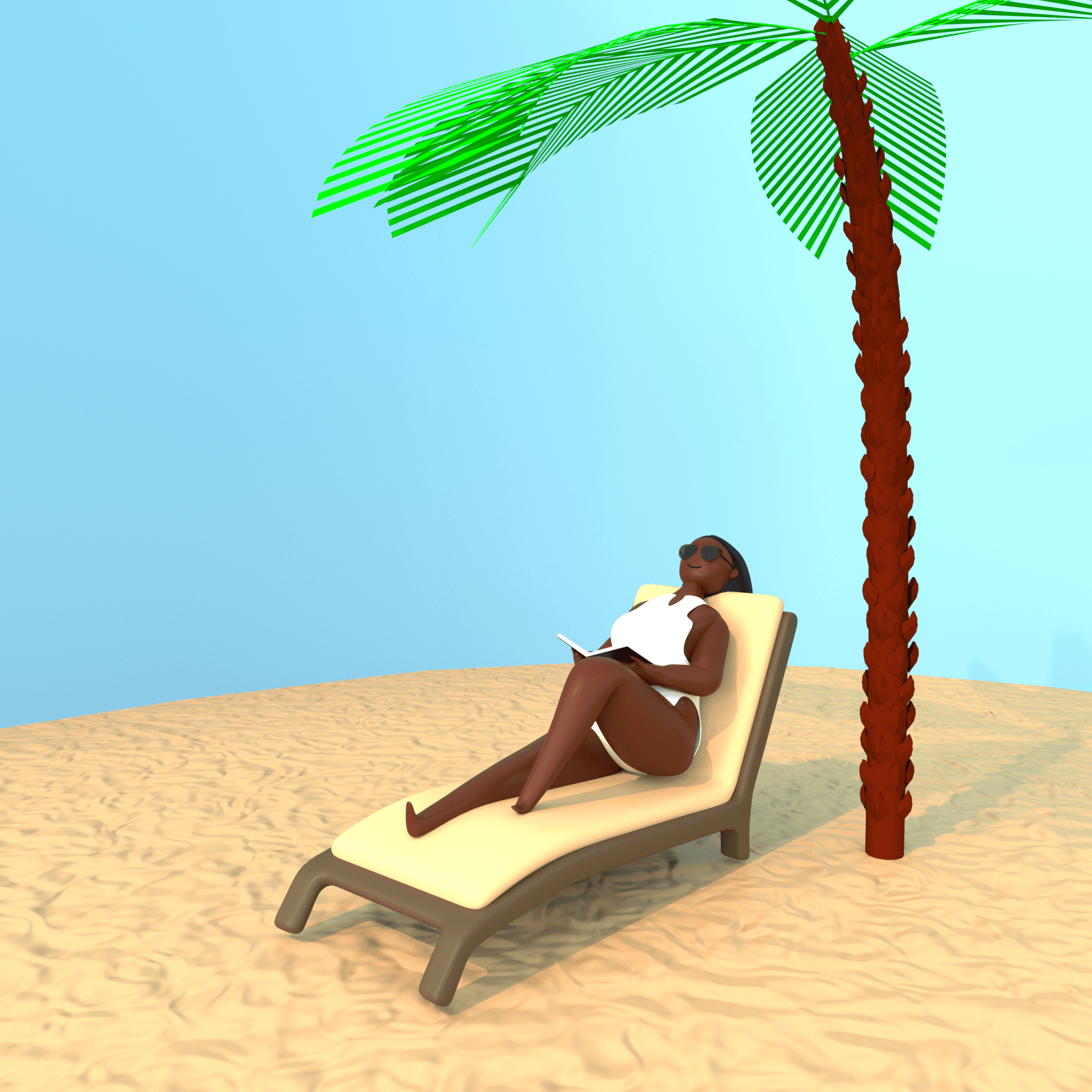 Woman In The Glass Way