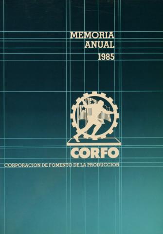 CORFO, Memoria anual 1985, 1986