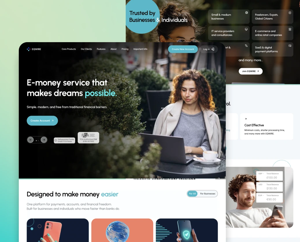 Website Landing Launch