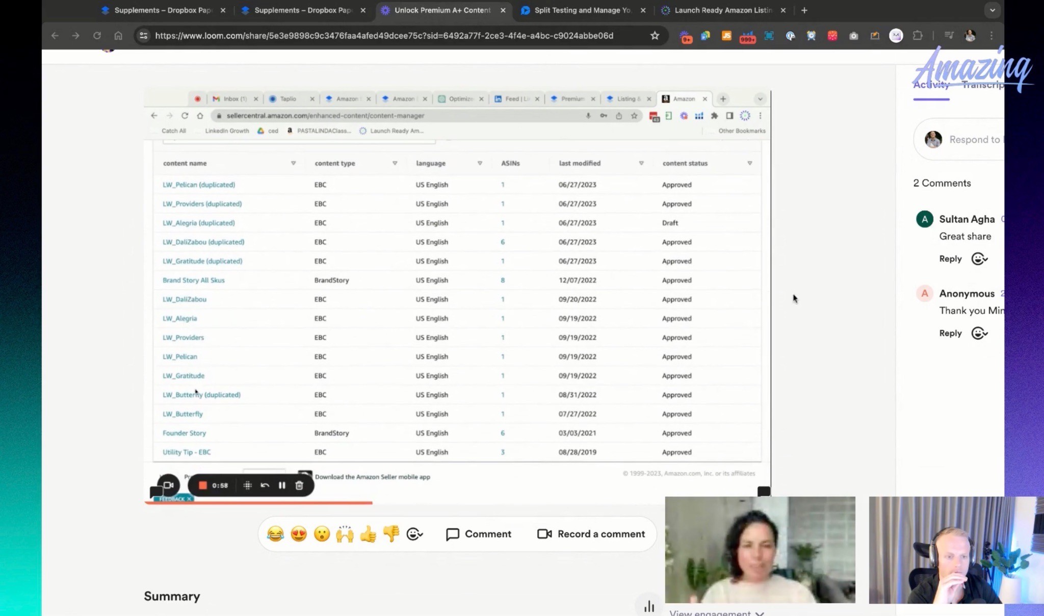 Amazon Premium A+ Content ASIN