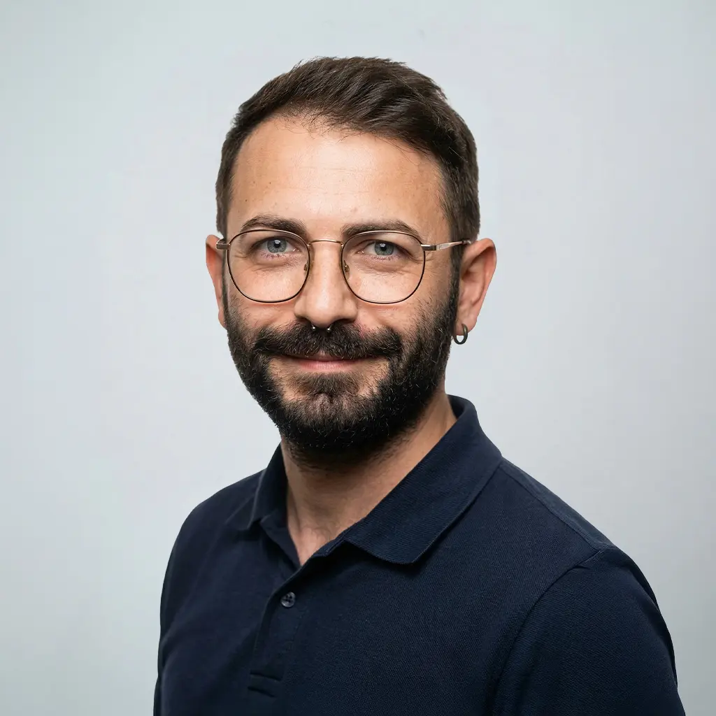 Man Wearing Black Coat