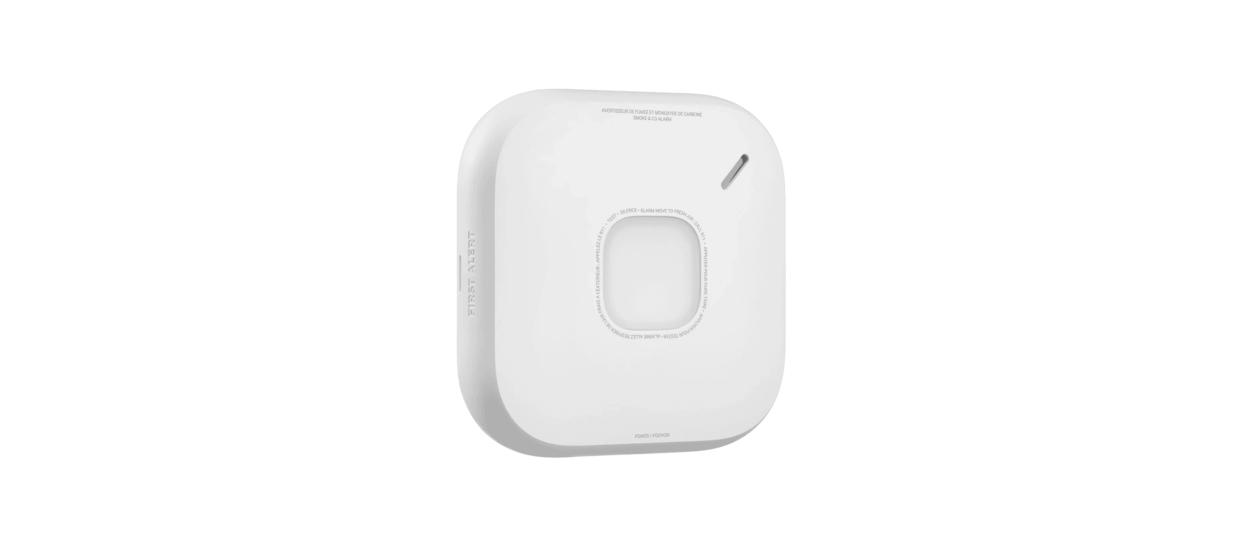 BRK First Alert combination smoke and carbon monoxide alarm for residential and institutional life safety compliance in British Columbia