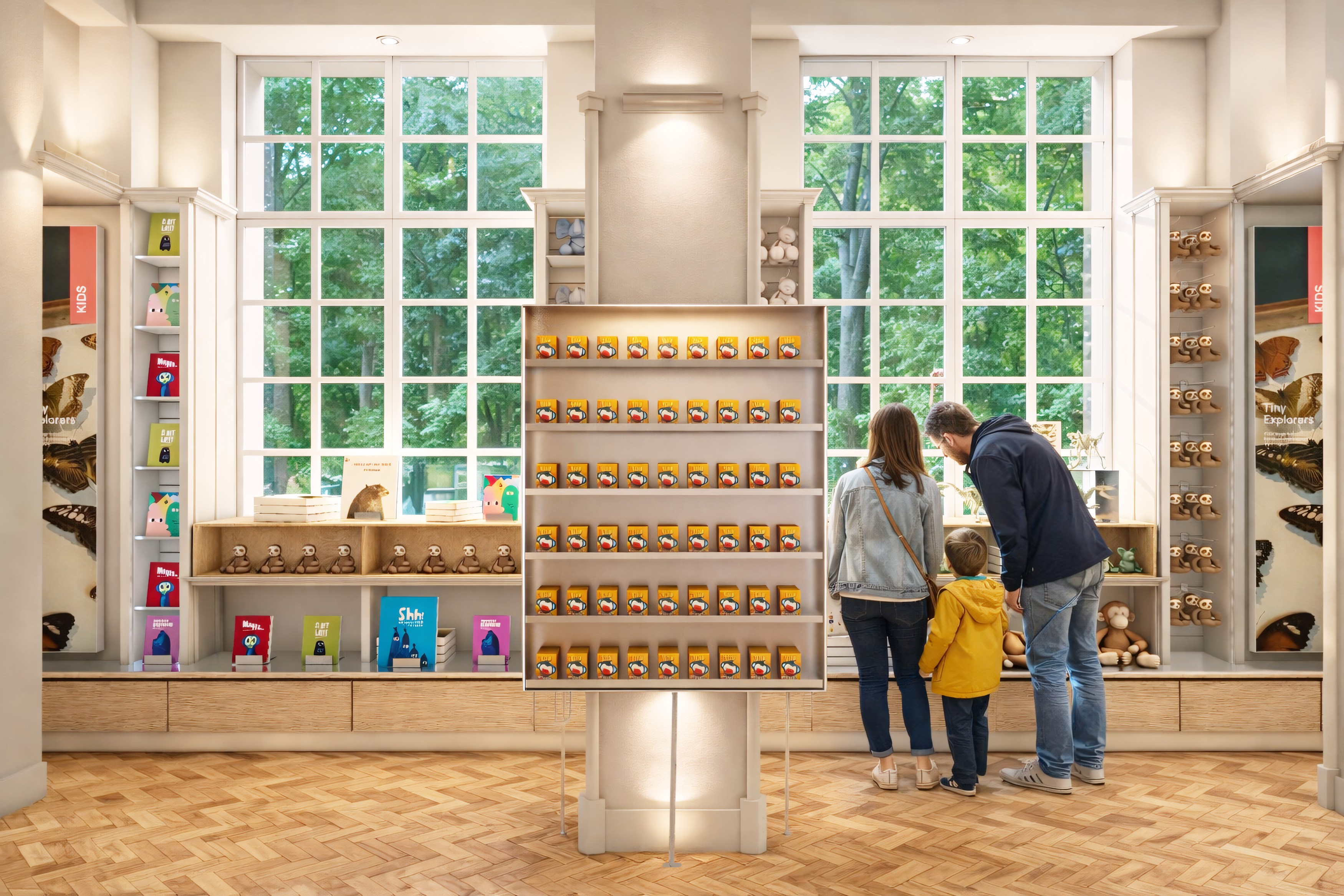 retail store render
