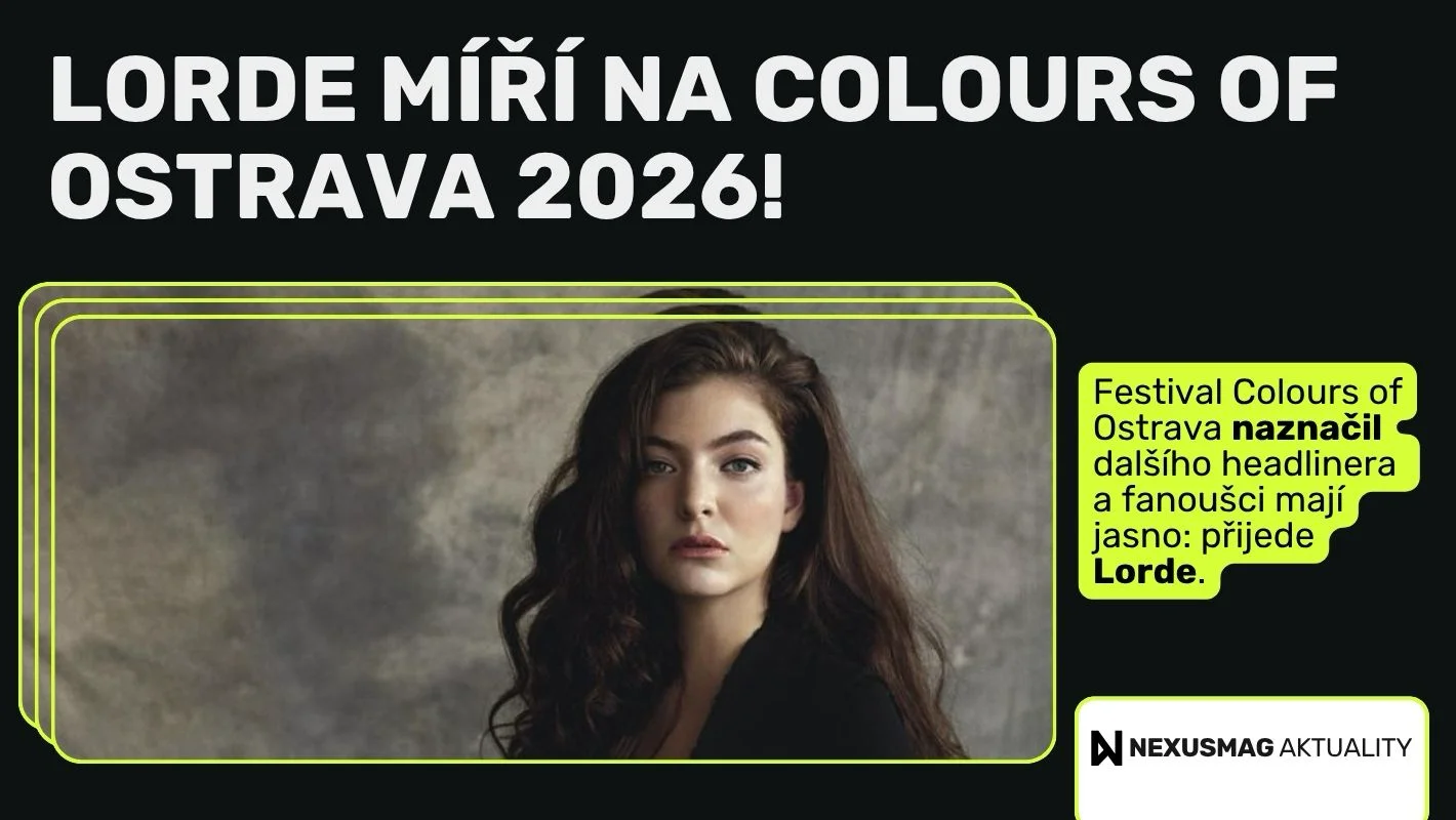 Lorde, Lorde česko, Colours of Ostrava 2026, festival Ostrava, headliner, popová hvězda, Lorde Colours of Ostrava, Lorde Colours 2026, nexusmag