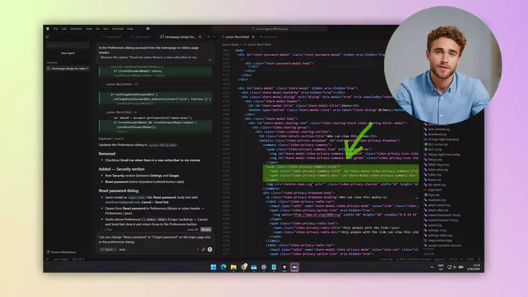 A code walkthrough video