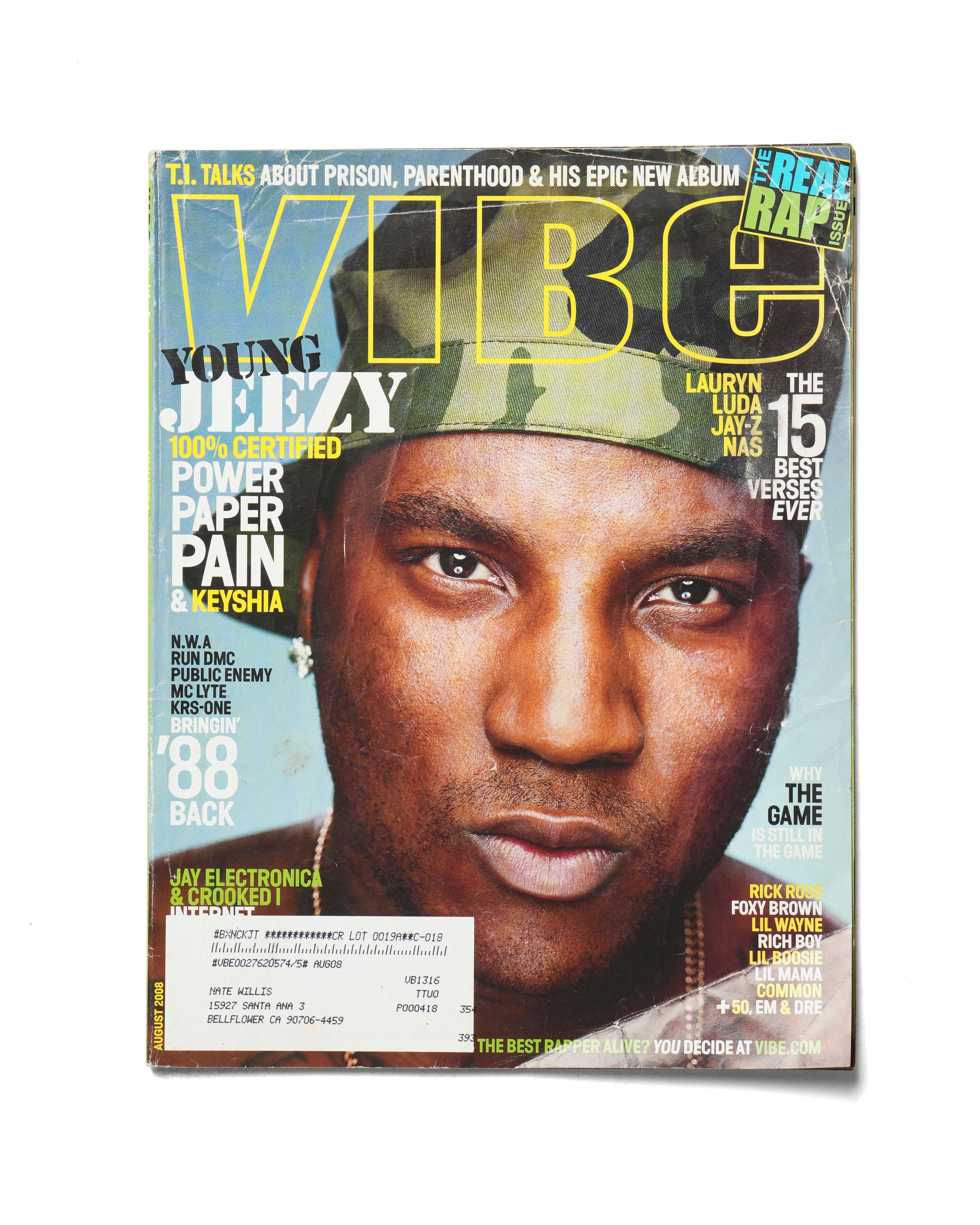 VIBE - August 2008 Image