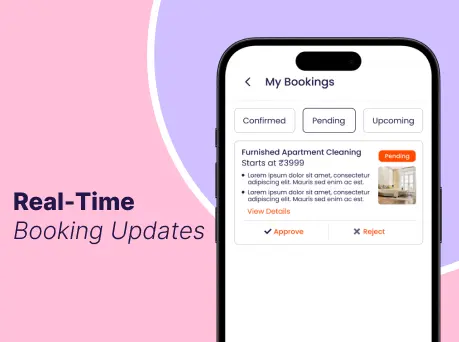 Real Time Booking Update