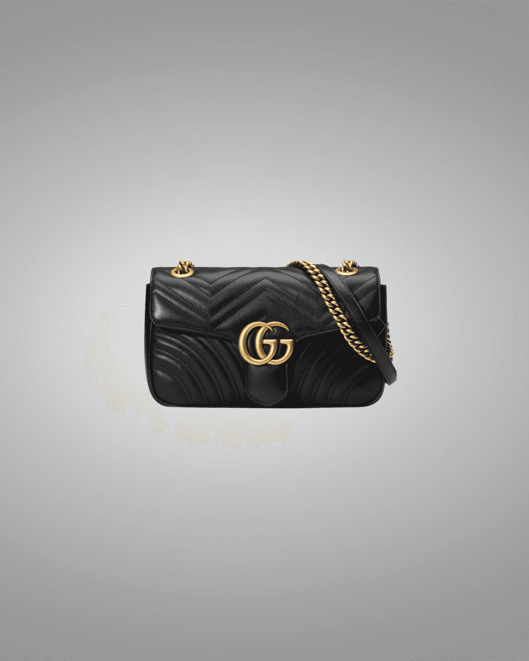 Gucci Marmont Small Shoulder Bag in Black