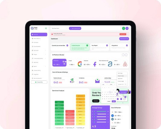 Modern SaaS dashboard interface crafted by Artonest Design