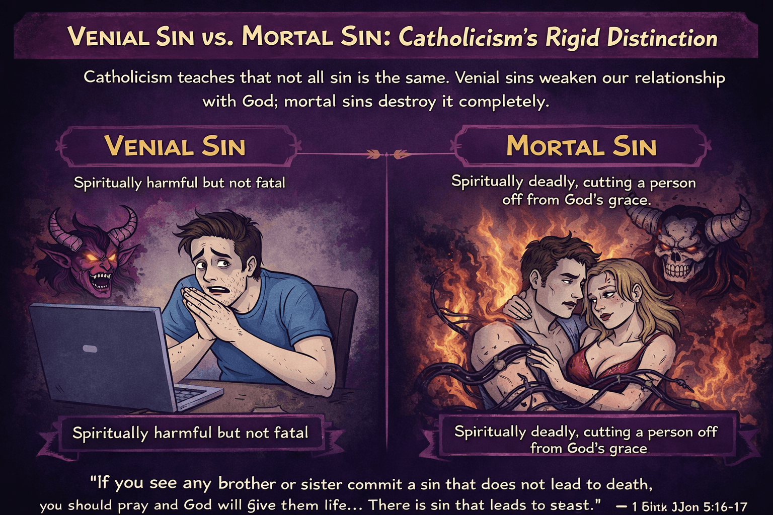 Venial vs Mortal Sin