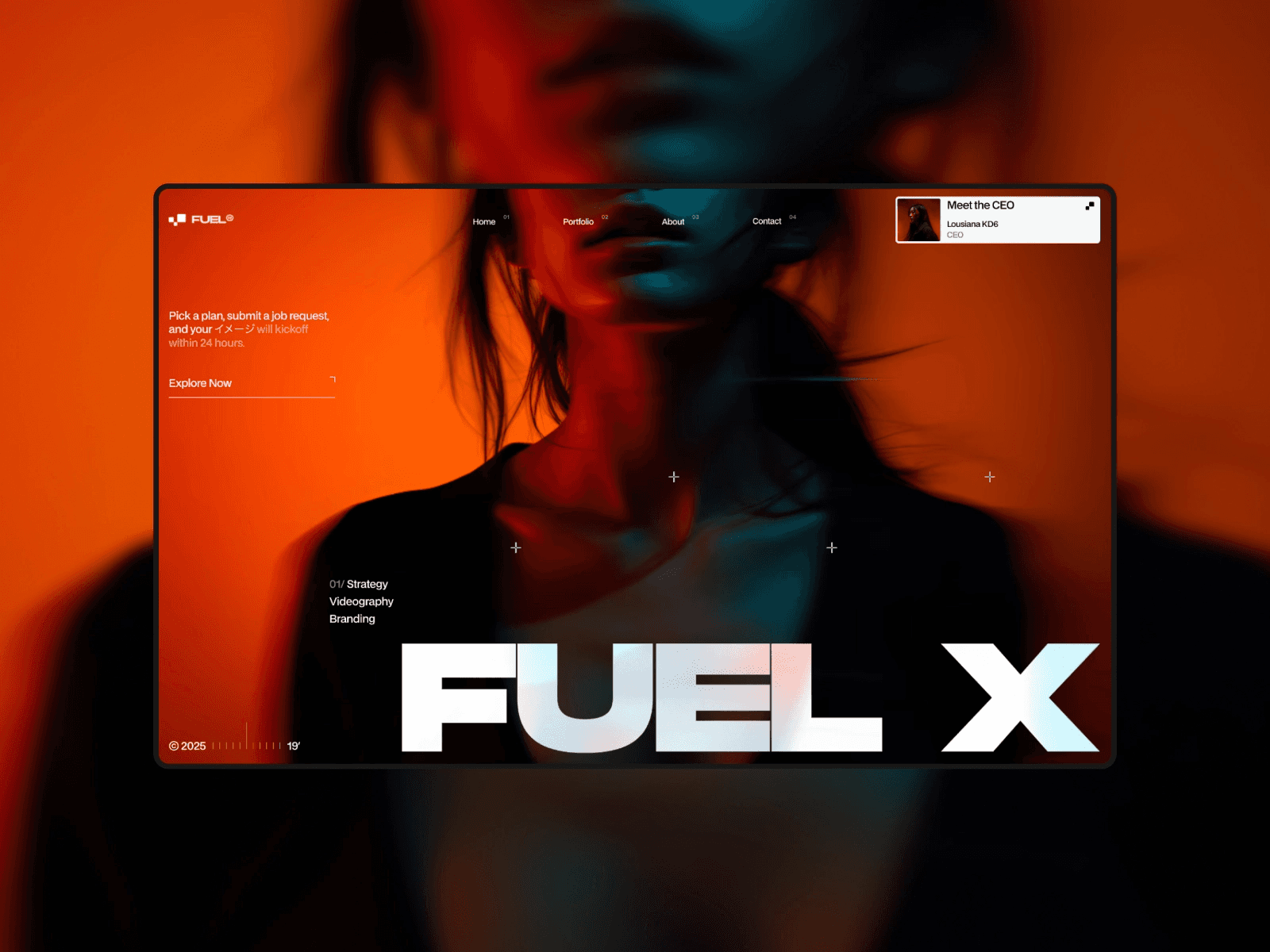 12 Best Free Portfolio Website Templates - Fuel