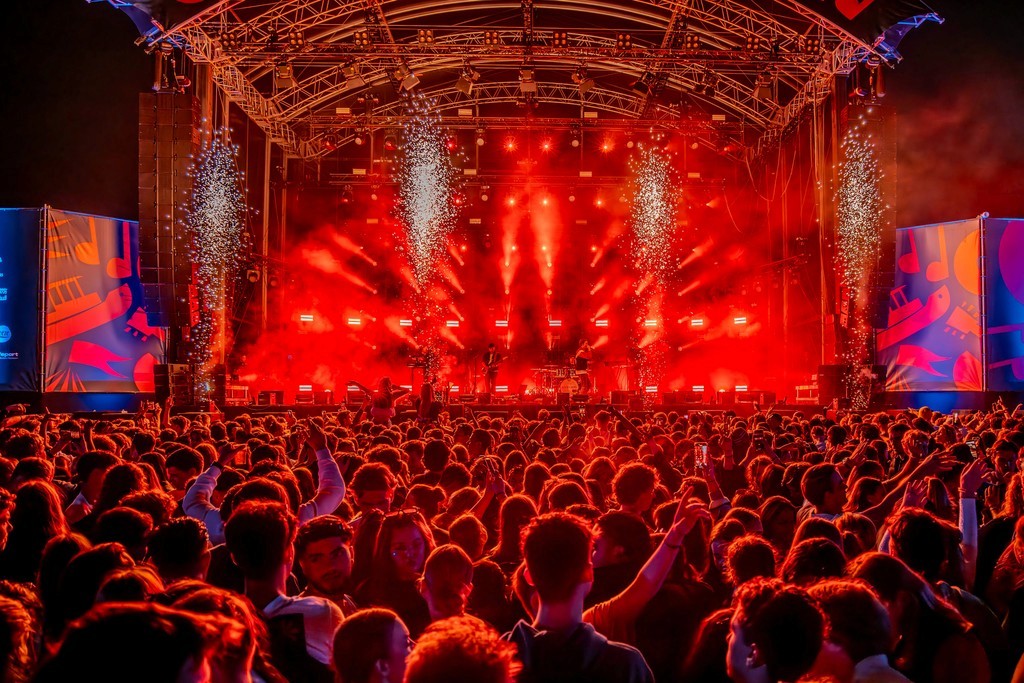 ASM Student Festival podium