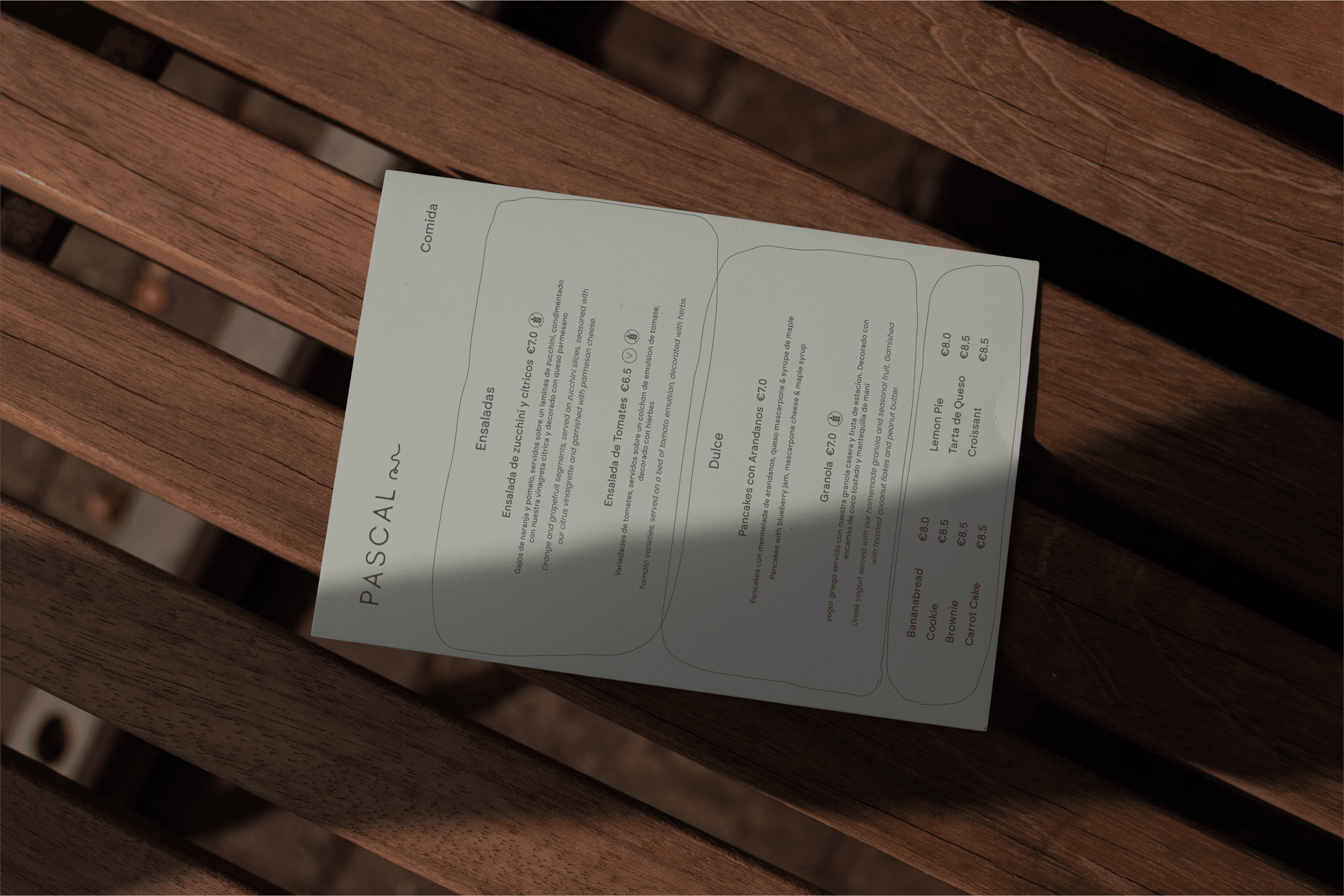 Sunlit narrow european street with colorful buildings