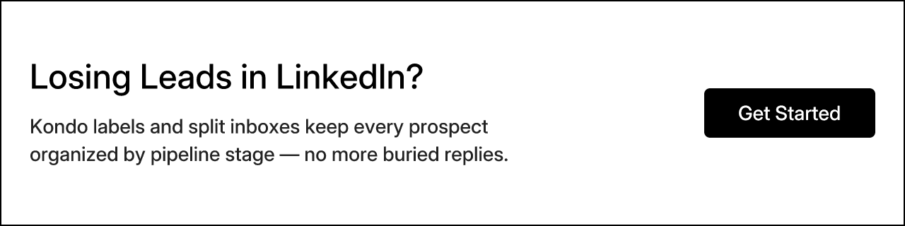 Losing Leads in LinkedIn?
