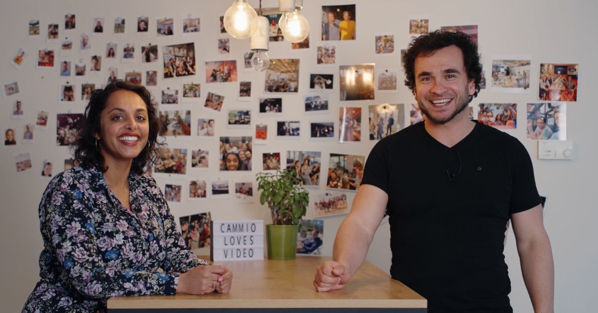 Die neuen Co-CEOs von Cammio: Sandhna & Dimitri