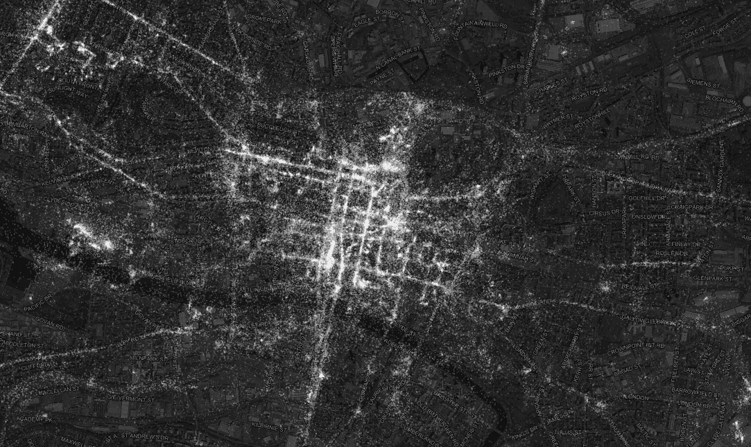 Glasgow city of tweets