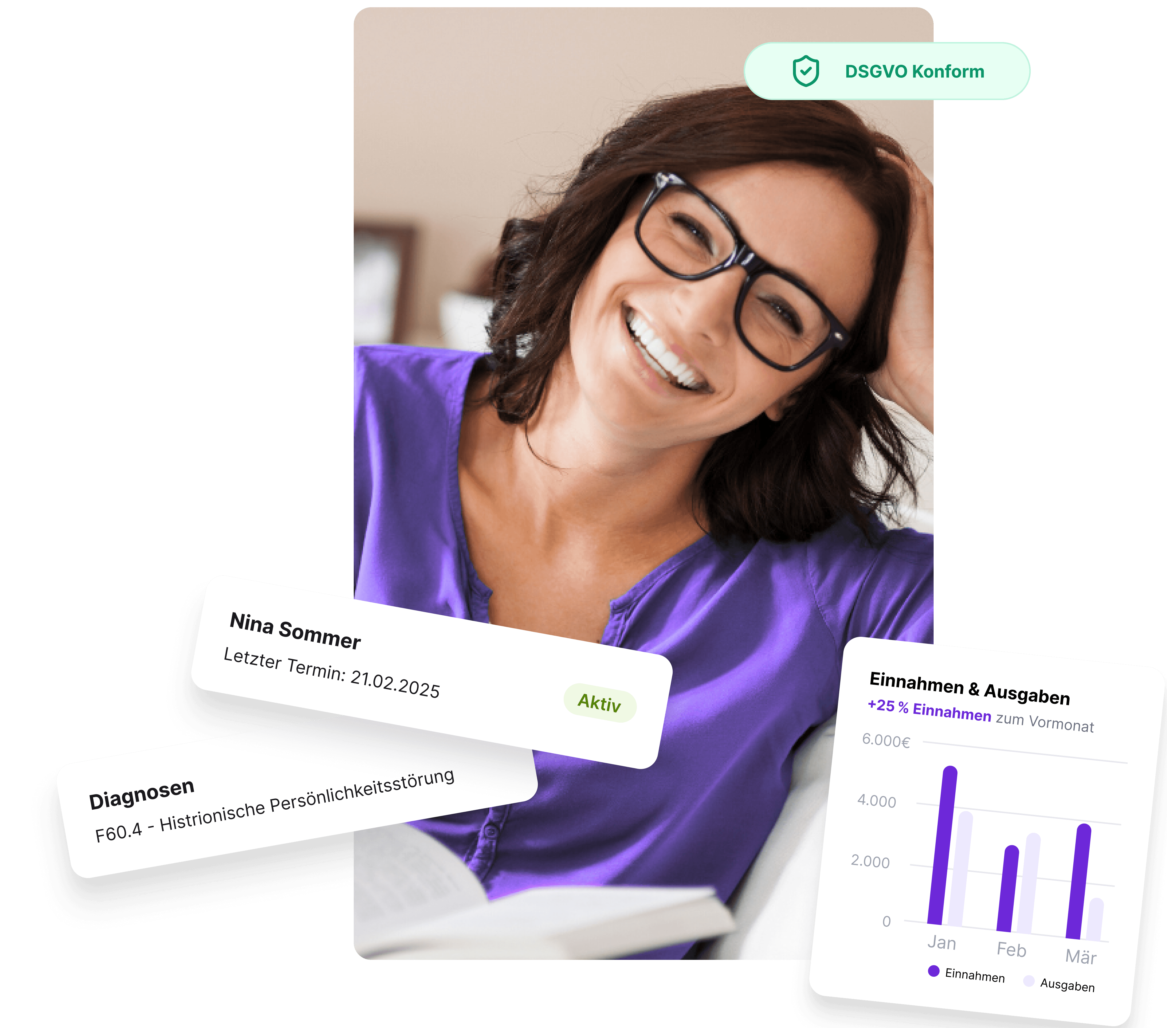 Zufriedene Psychotherapeutin aus Österreich