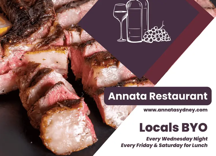 BYO @ Annata restaurant