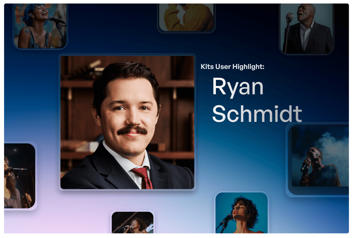 Kits User Highlight of music lawyer Ryan Schmidt