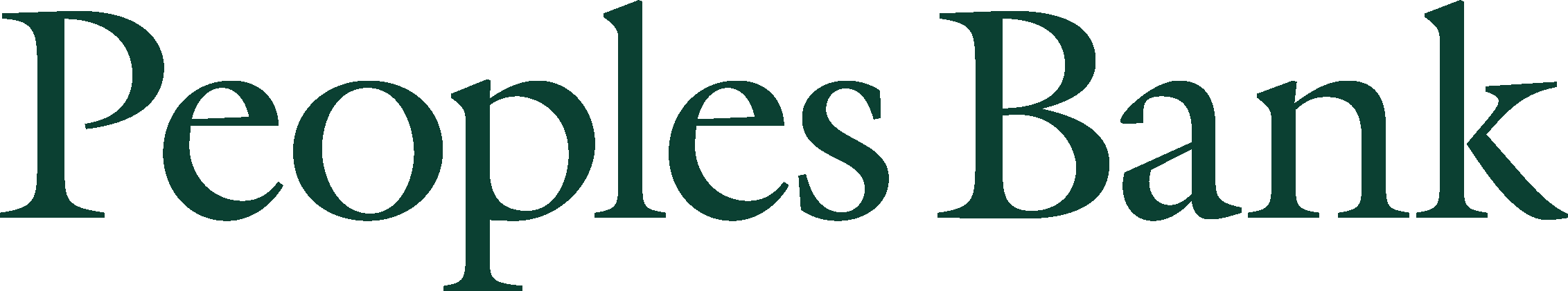 People's Bank Logo