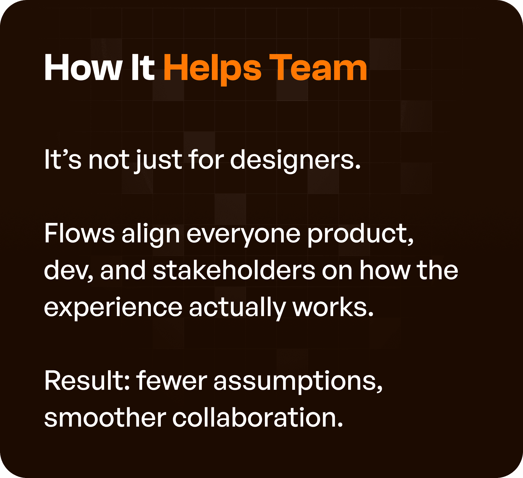 How Userflow help teams in brief