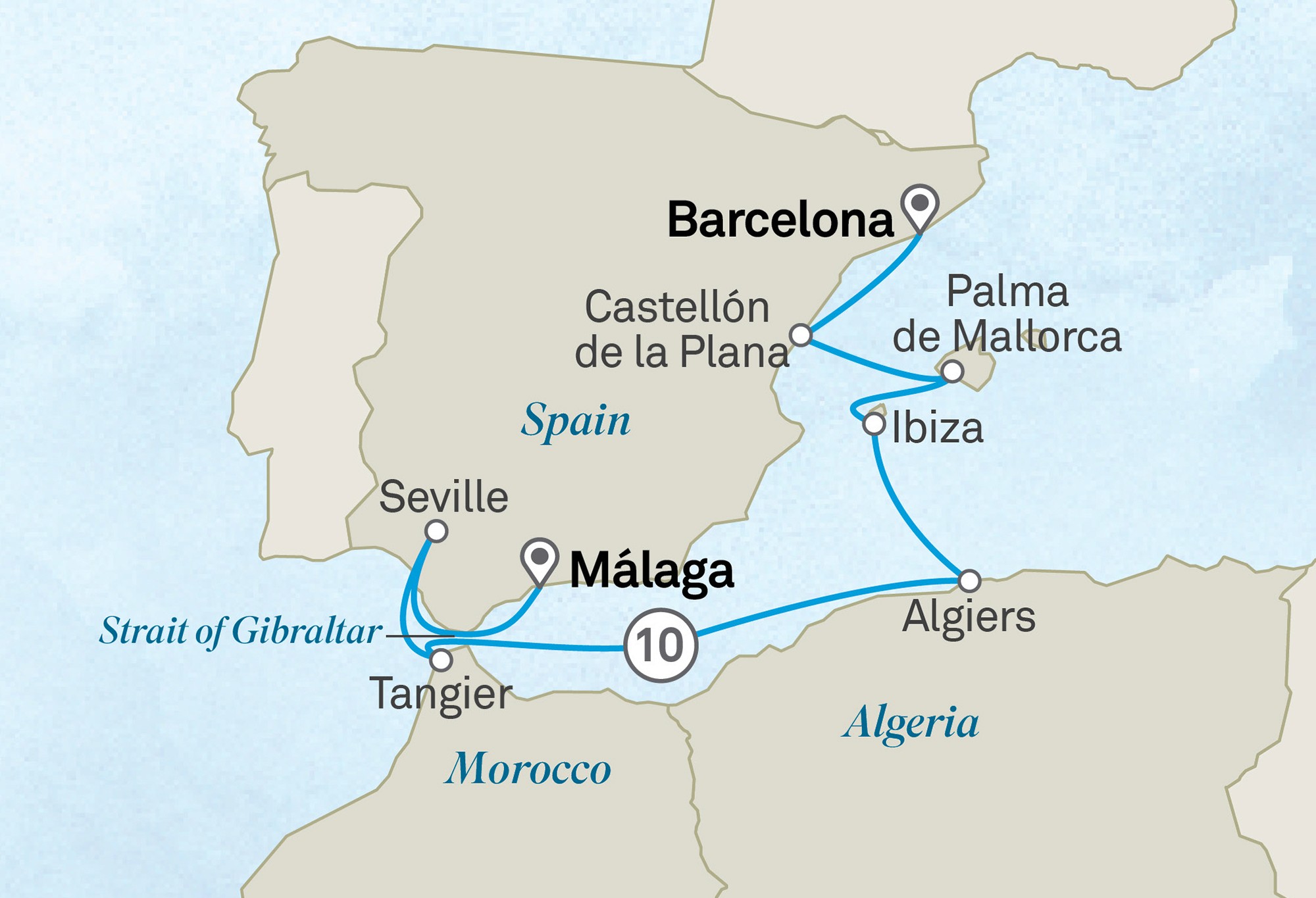 Spanish Delights with Ibiza & Mallorca 