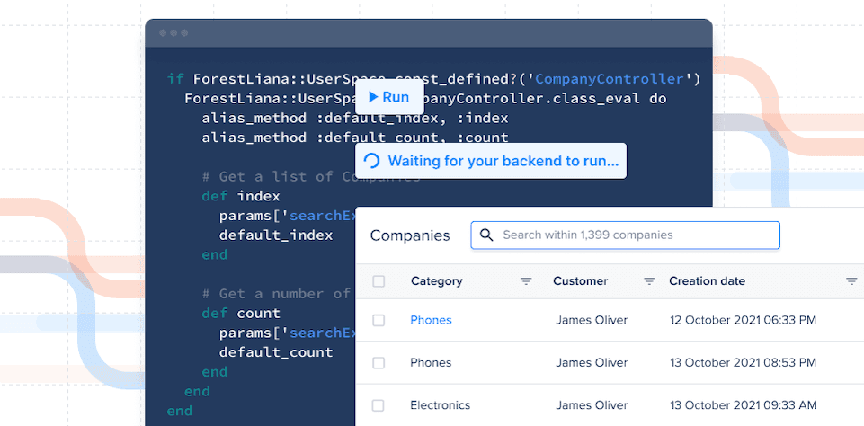 An editor showing a Ruby-on-Rails agent override.