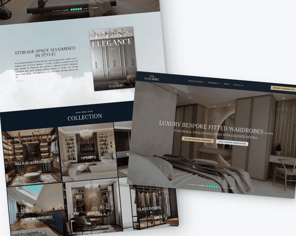 ai tech Website design