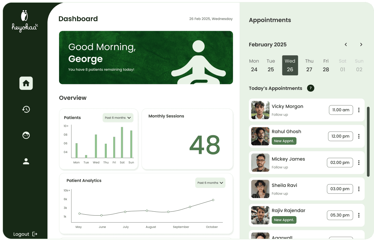 Drospecta's dashboard