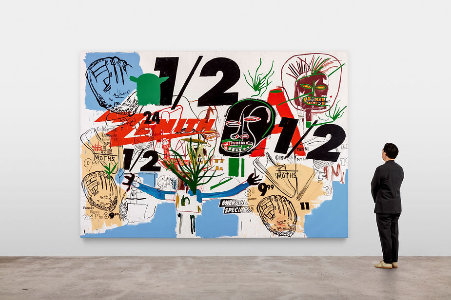 Andy Warhol and Jean-Michel Basquiat, Untitled | Courtesy of Sothebys 