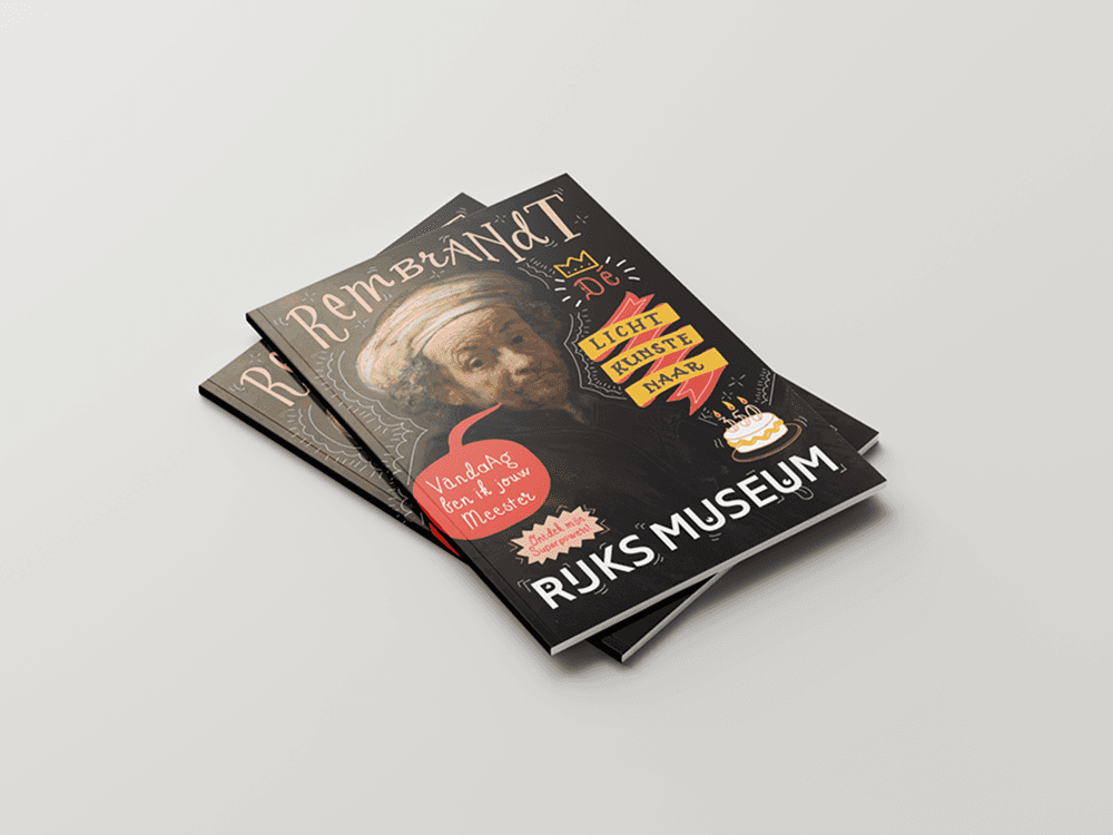 Grafisch ontwerp Rijksmuseum Rembrandt magazine